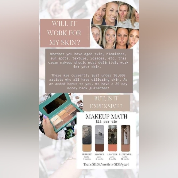 Seint Makeup Customized Seint Iiid Cream Makeup Palette Poshmark